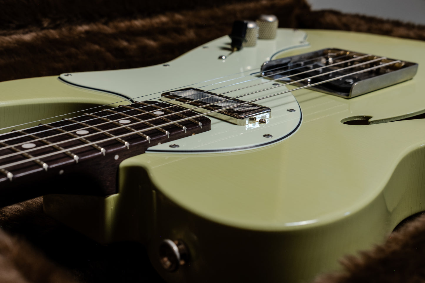 Lewis Parker Guitar Co. - Signature Thinline "T" in Faded Surf Green
