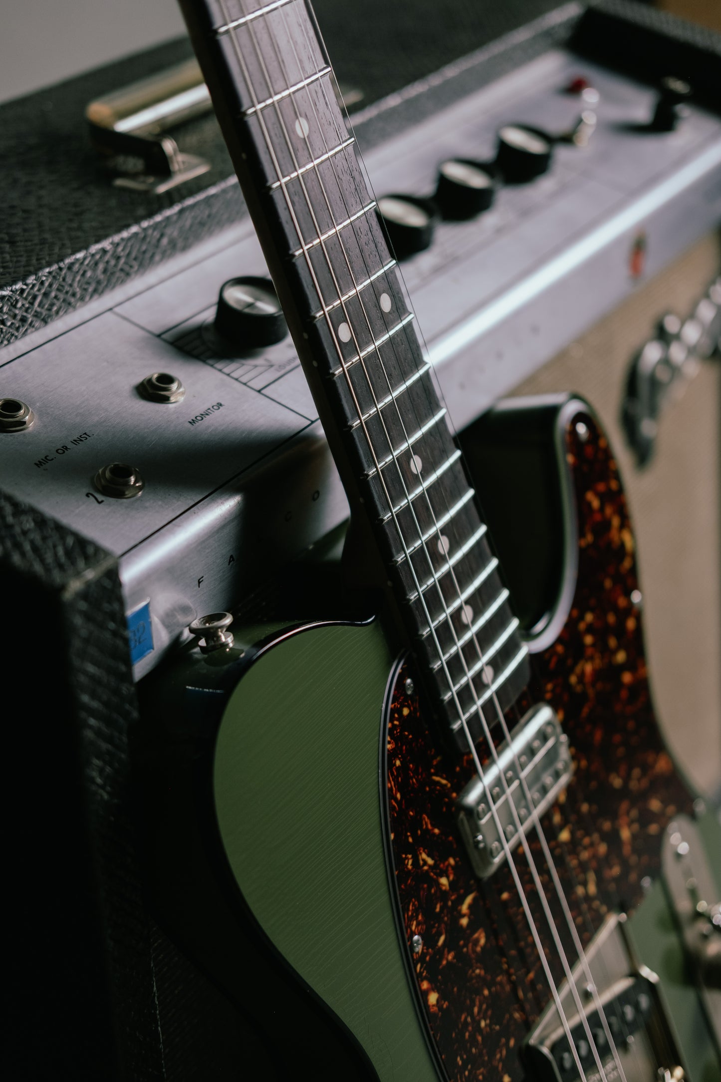 Lewis Parker Guitar Co. - Signature "T" Custom in Olive Drab