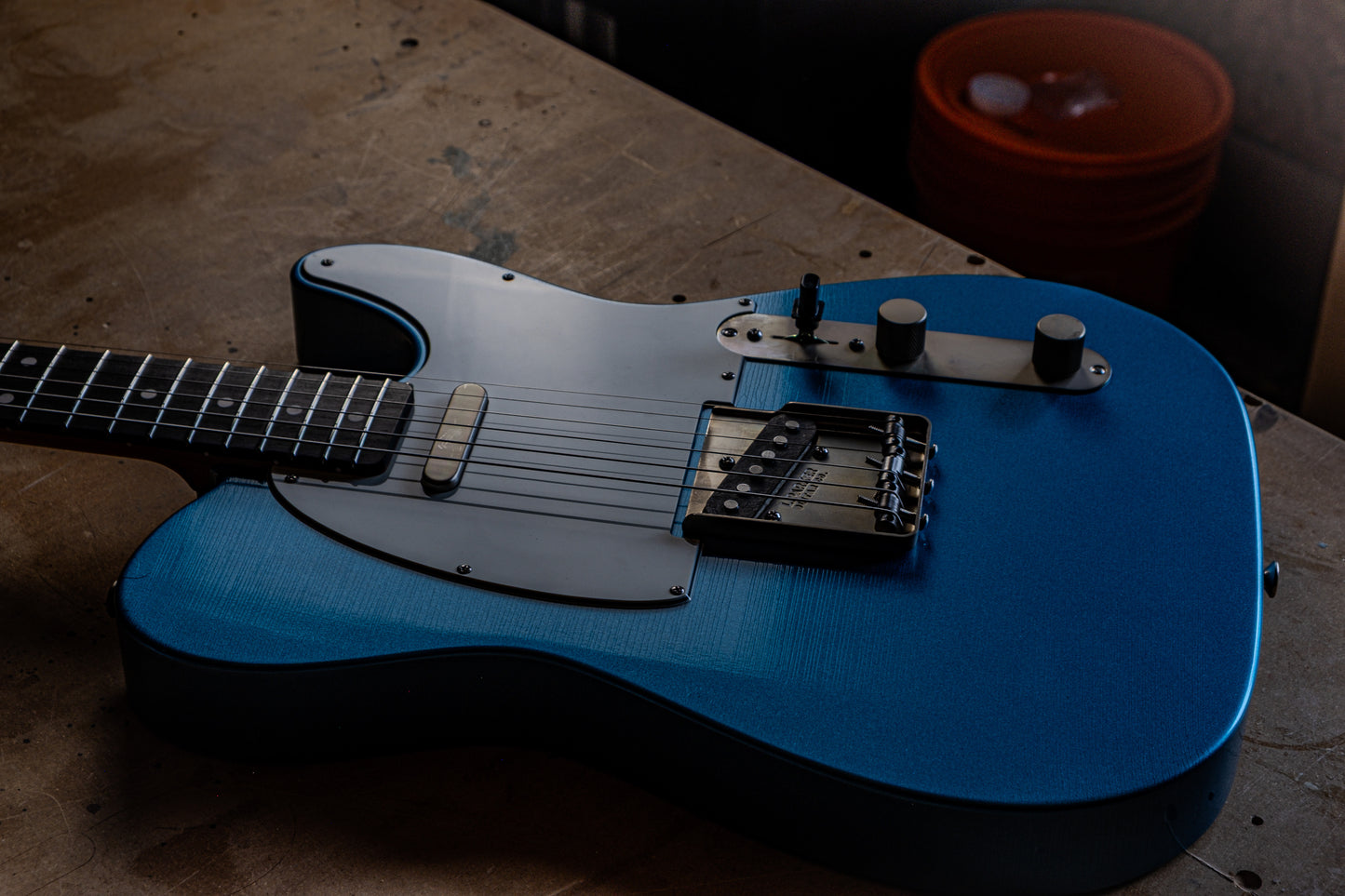 Lewis Parker Guitar Co. - Signature "T" in Lake Placid Blue