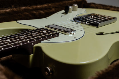 Lewis Parker Guitar Co. - Signature Thinline "T" in Faded Surf Green