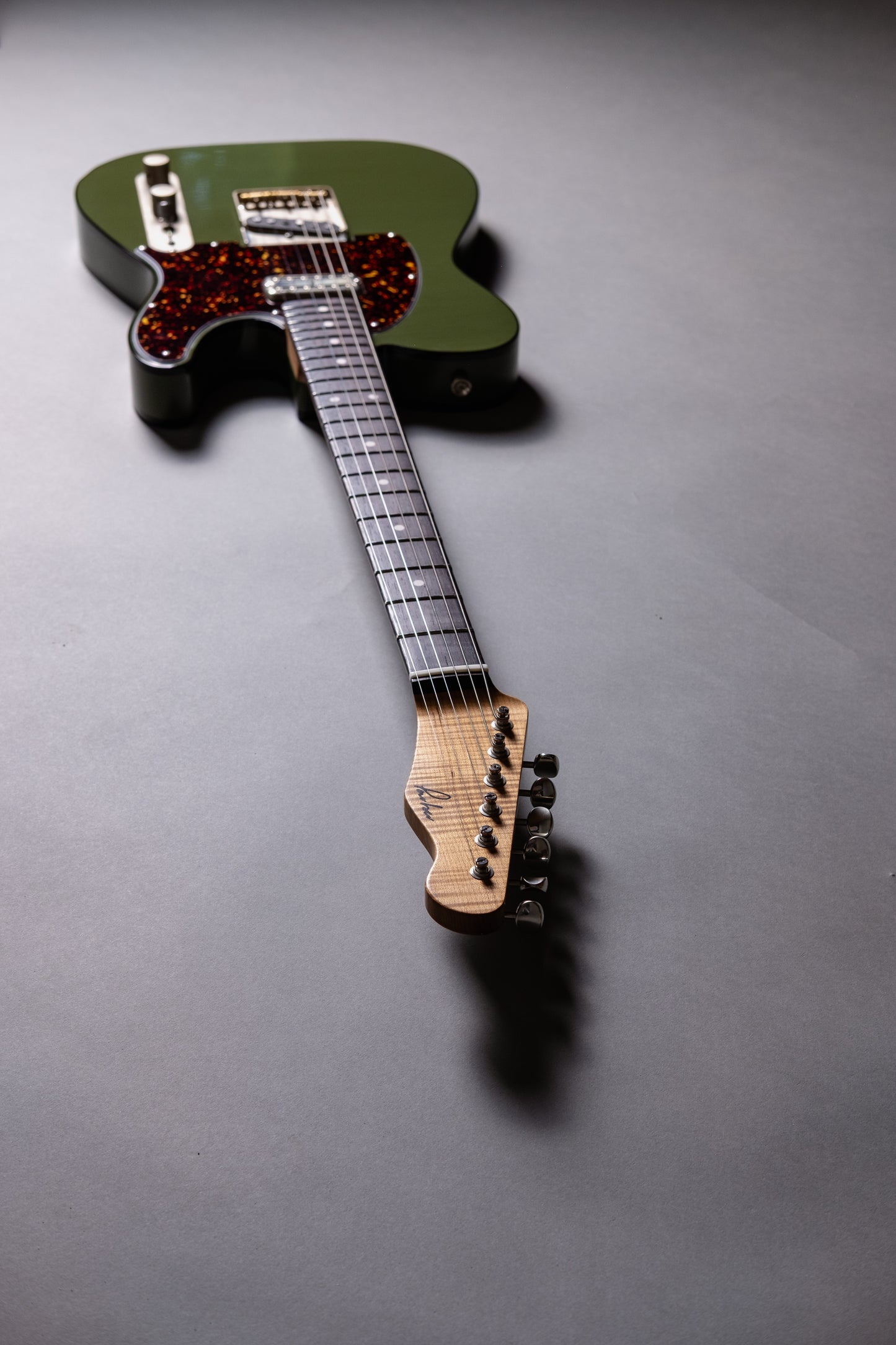 Lewis Parker Guitar Co. - Signature "T" Custom in Olive Drab