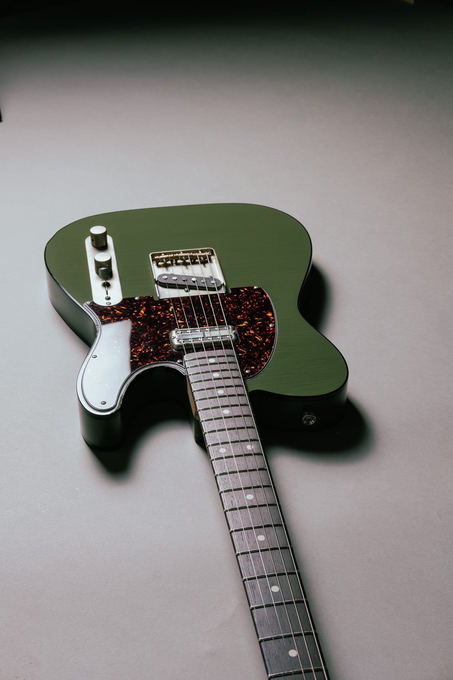 Lewis Parker Guitar Co. - Signature "T" Custom in Olive Drab