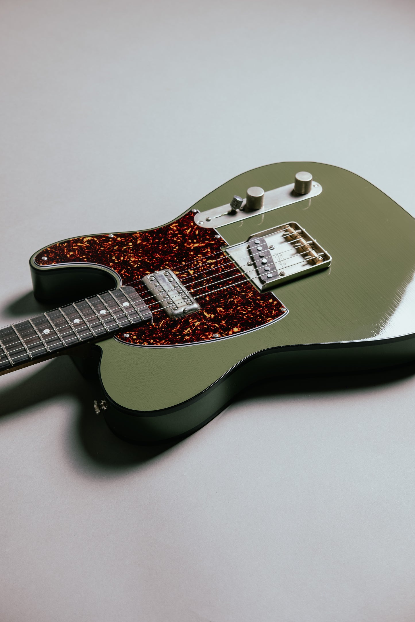 Lewis Parker Guitar Co. - Signature "T" Custom in Olive Drab
