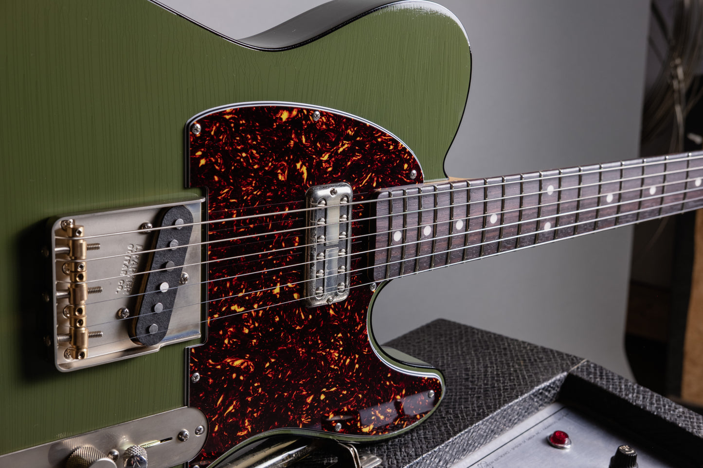 Lewis Parker Guitar Co. - Signature "T" Custom in Olive Drab