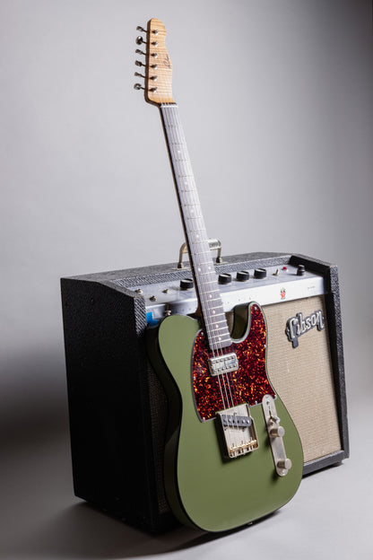 Lewis Parker Guitar Co. - Signature "T" Custom in Olive Drab