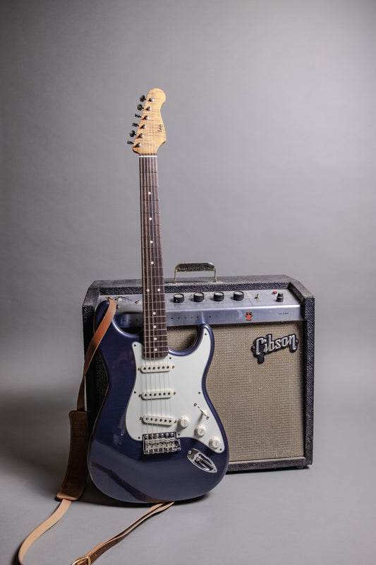 Lewis Parker Guitar Co. - Signature "S" in Charcoal Frost Metallic