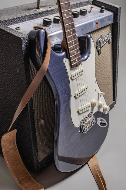 Lewis Parker Guitar Co. - Signature "S" in Charcoal Frost Metallic