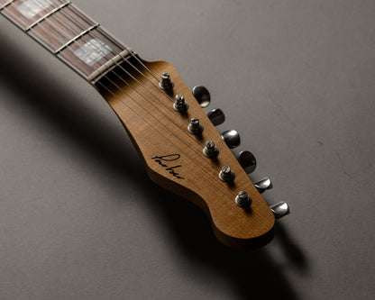 Lewis Parker Guitar Co. - Thinline "T" in Faded Candy Apple Red