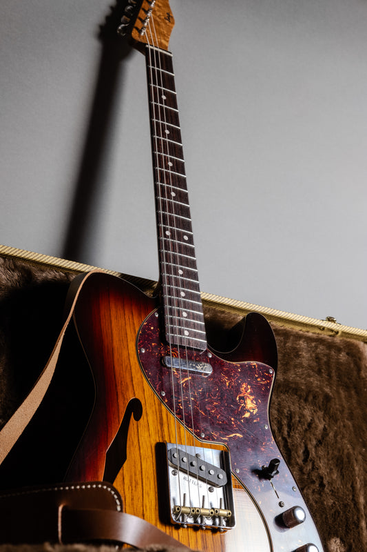 Lewis Parker Guitar Co. - Signature Thinline "T" in Three-Tone Sunburst